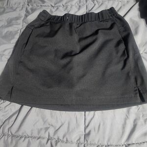 Lady Hagen Charcoal Mini Skirt